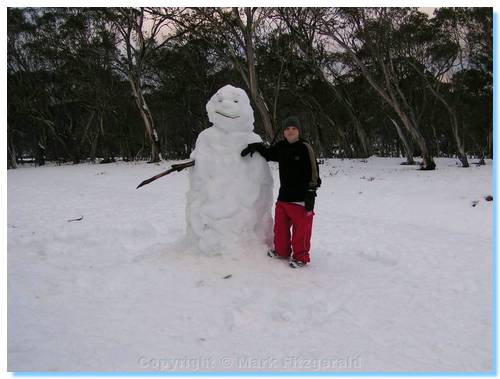 Huge Snowman