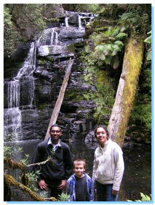 Allambee Beek Falls, worth the walk and the leeches