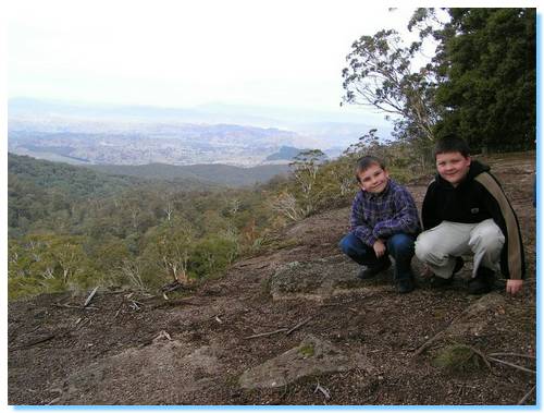 Looking back to Mt Torbreck - Strathbogie Ranges