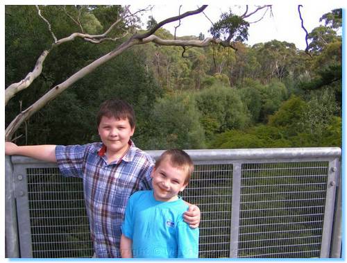 James & Liam at Hepburn Springs